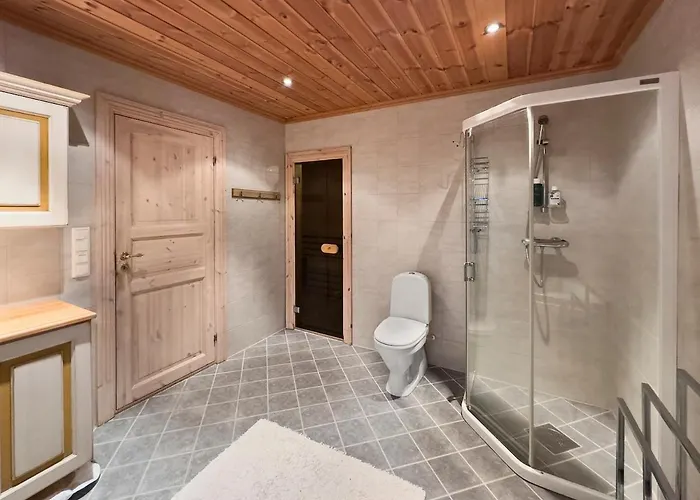 Mountain In Fireplace Sauna 1000 Meters Above Sea Level Feriehus Aurdal
